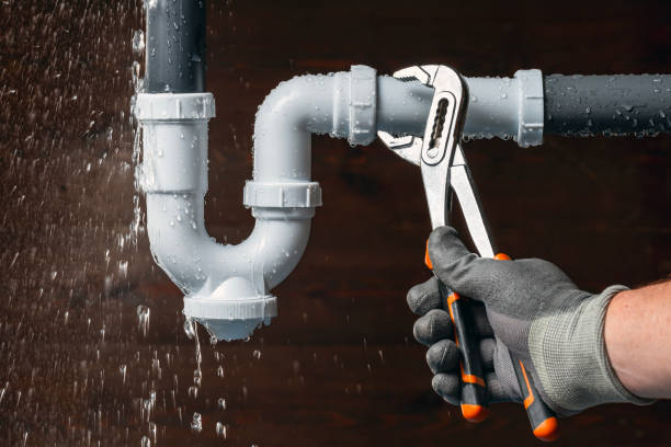 Professional Drain Cleaning technician working in Rices Landing, PA
